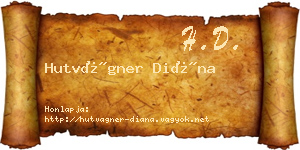 Hutvágner Diána névjegykártya