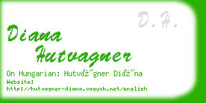 diana hutvagner business card